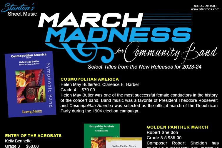 March Madness for Community Band
